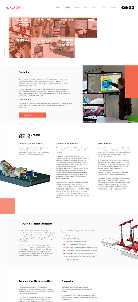 Multi-tenant B2B webplatform voor een ingenieursbureau